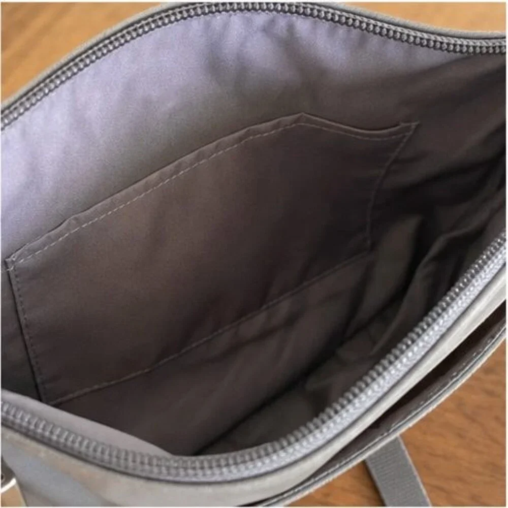 Stone Nylon Crossbody Bag